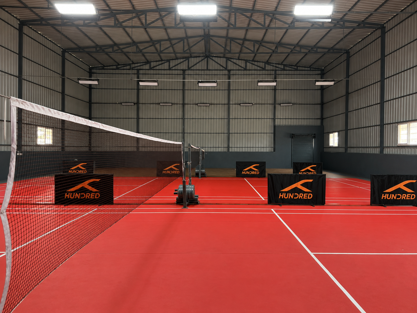 Court 2 badminton court at CrossCourt